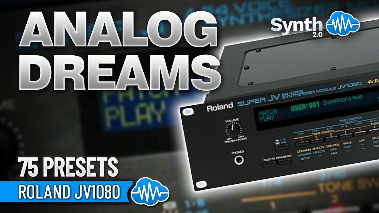 LFO177 - ( Bundle ) - Planet JV + Analog Dreams - JV 1080 - Video Preview 2