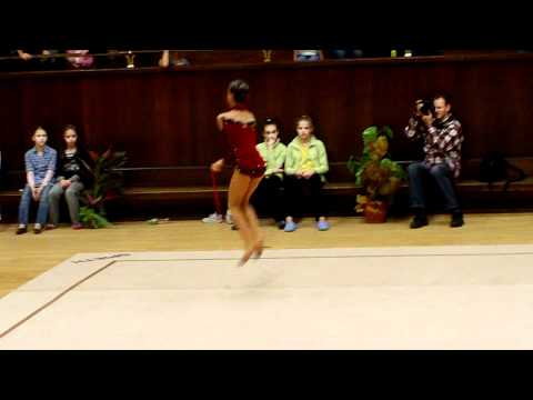 Sonia Stępień 1998,skakanka.Mistrzostwa Polski Juniorek Młodszych, 06.11.2010