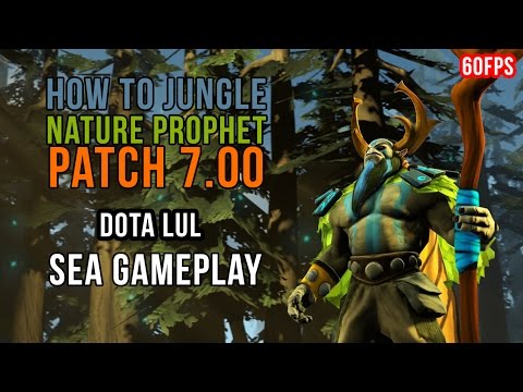 How to Jungle Nature Prophet Patch 7.00 - Dota 2 SEA Gameplay