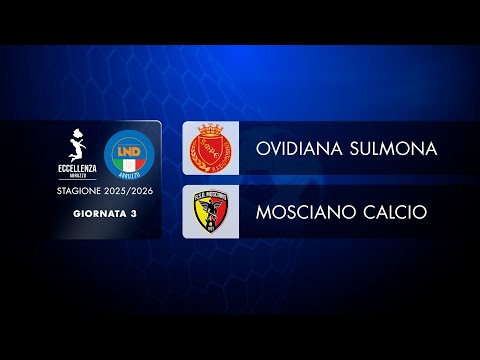 Abruzzo Excellence | Matchday 3: Ovidiana Sulmona - Mosciano (0-6)