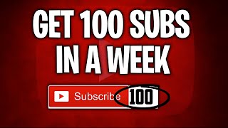 how to get your first 100 subscribers fast on YouTube! how to grow a channel in 2020 (100% works)
