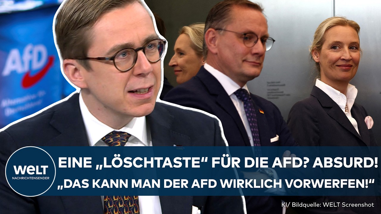 BERLIN: Eine "Löschtaste" für die AfD? "Völlig weg von dem, was man der AfD wirklich vorwerfen kann"