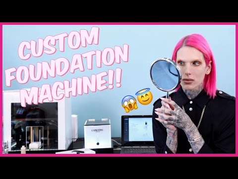 LANCÔME CUSTOM SHADE MATCHING FOUNDATION MACHINE! | Does It Work???