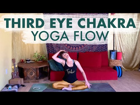 20-Minute THIRD EYE CHAKRA Yoga Flow | Explore Creativity and Intuition with Jen Hilman