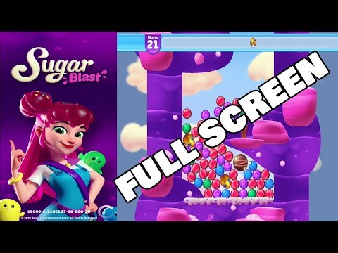 (FULLSCREEN) Sugar Blast Android / iOS Gameplay By ROVIO First Look