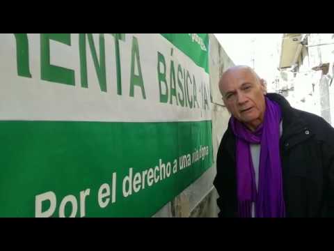 La huelga por la renta básica lleva al hospital al activista Paco Vega