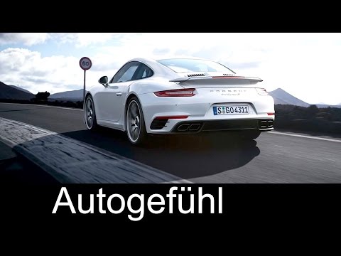 New Porsche 911 Turbo S facelift 580hp Trailer - Autogefühl