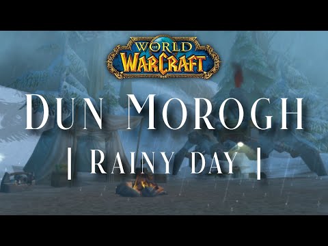 🌧️ Dun Morogh Ambience with Rain | 3 Hours of Relaxing World of Warcraft Music and Sounds 🌿🎧