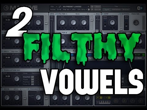 • FREE - 2 Filthy Vowel Patches - NI MASSIVE