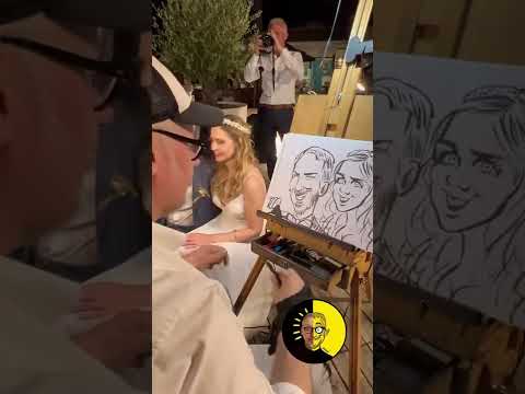 Cartoonportraits, an unexpected and original gift for all your guests
