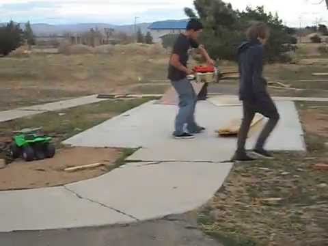 Chainsaw Rough Housing Part 2