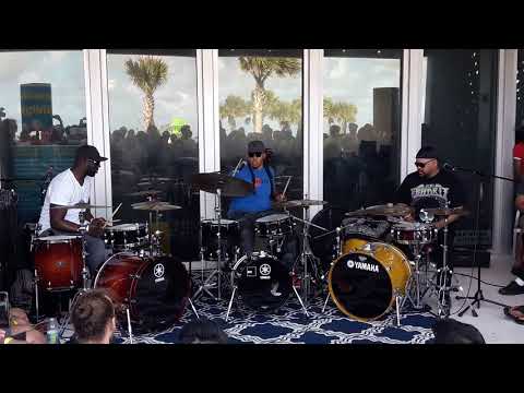 Larnell Lewis, Jamison Ross & Jason "JT" Thomas / Polyrhythmics demonstration