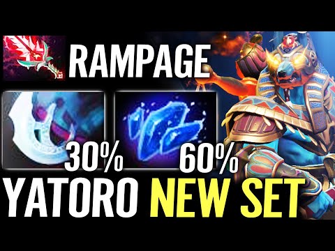 🔥 YATORO Phantom Lancer NEW SET PHARAON — Bloodthorn + Shard RAMPAGE Carry Dota 2 Pro