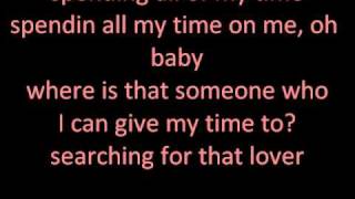 Somebody&#39;s Somebody - Lyrics on Screen - Christina Aguilera