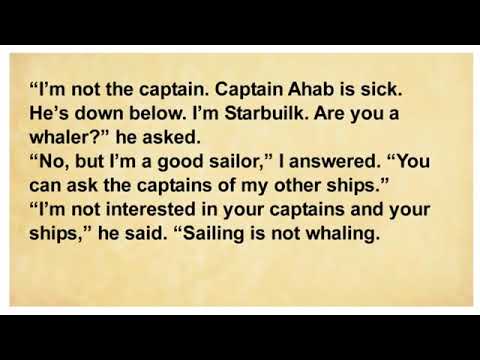 Learn English Through Story. Moby Dick