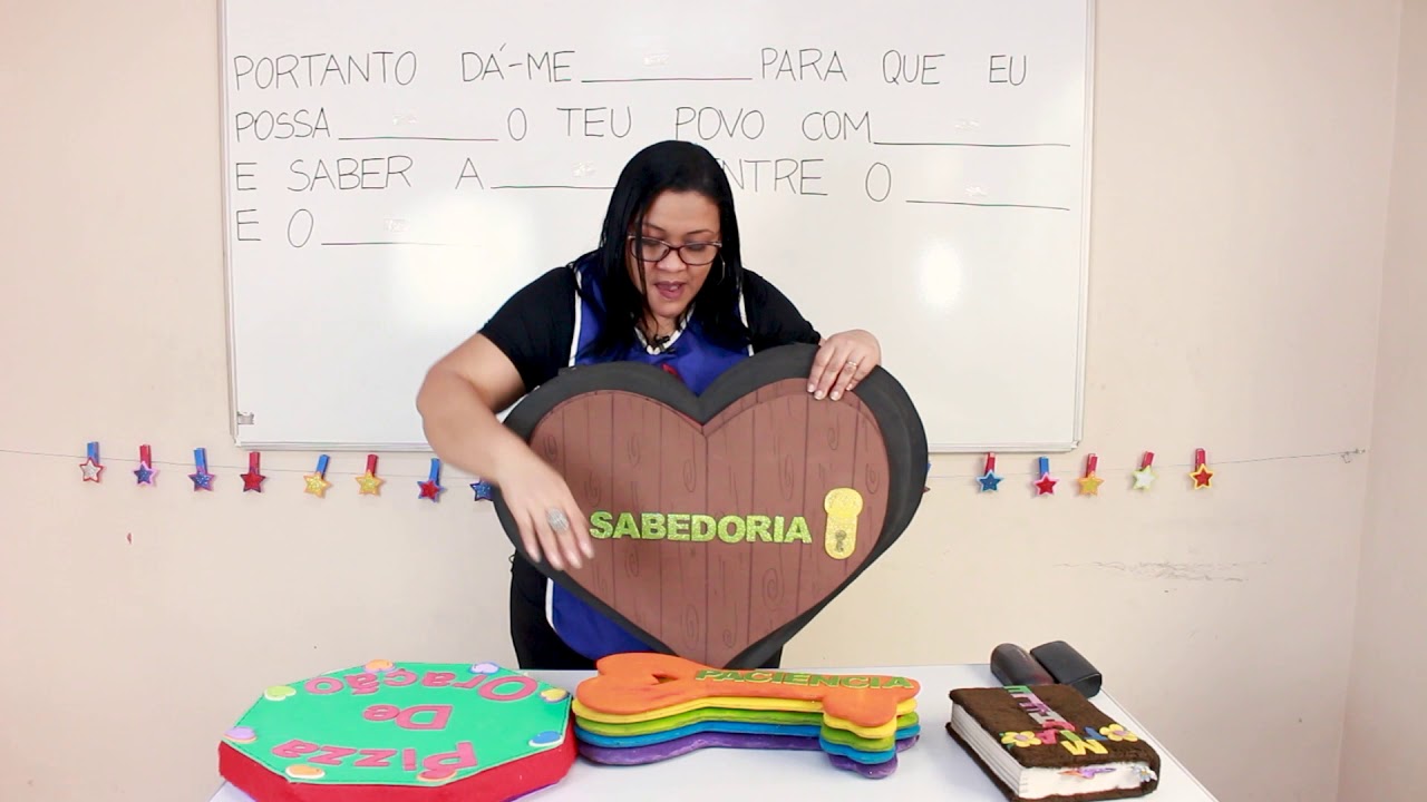 2 - A Enorme Sabedoria de Salomão. AULA DOS JUNIORES DA MINI IBAN