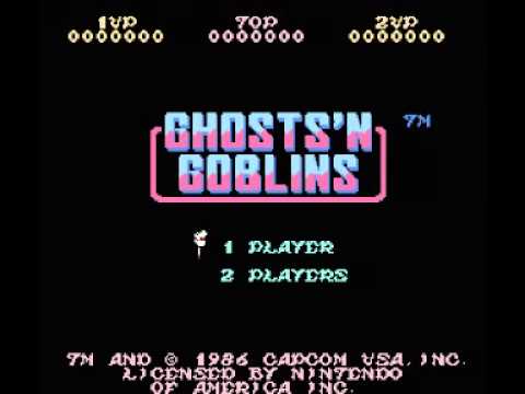 ghosts'n goblins nes game genie