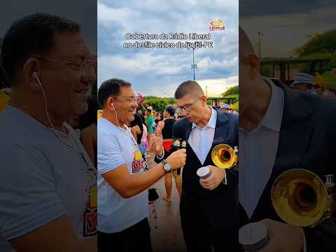 Cobertura Rádio Liberal no desfile cívico de Ipubi 2026 #shorts