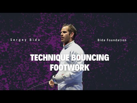 Technique Bouncing Fencing Footwork With Sergey Bida