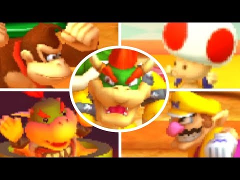 Mario Party The Top 100 - All Bosses