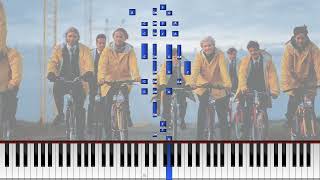 Ultra Bra - Kahdeksanvuotiaana (Synthesia) [Helppo pianotutoriaali] *Opi soittamaan melodia*