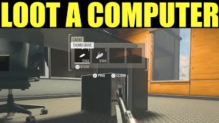 How to "Find and loot a Computer" Call of duty DMZ (Extract 4 thumb drives & Extract 5 Hard drives)