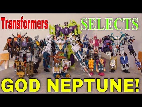 Transformers Selects God Neptune - GotBot True Review NUMBER 820