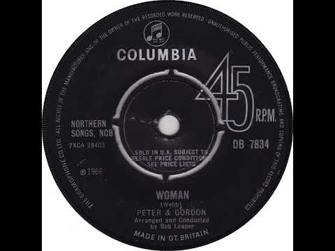 UK New Entry 1966 (62) Peter & Gordon - Woman
