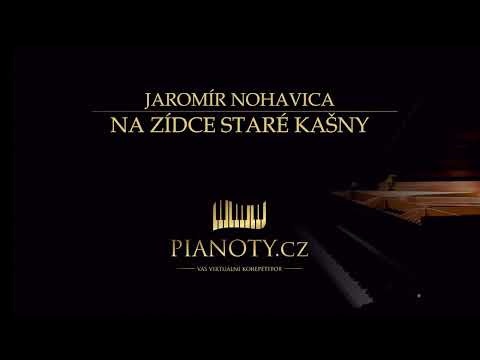 Jaromír Nohavica - Na zídce staré kašny (klavírní doprovod / karaoke)