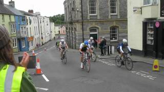 preview picture of video 'Iron Man Cycling in Narberth, Pembrokeshire. September 16, 2012'