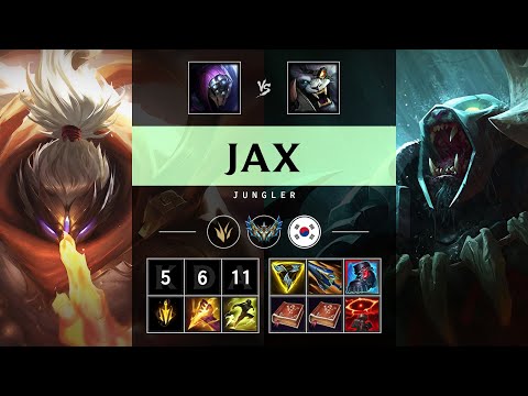 Jax Jungle vs Rengar - KR Challenger Patch 25.21