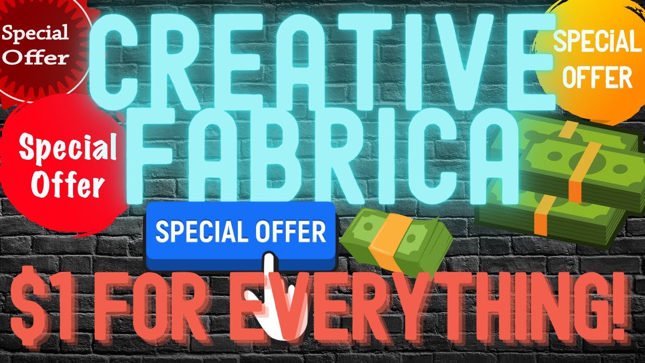 3 Million Designs & Fonts for $1! Creative Fabrica 2021 Review & Offer, KDP Interiors and POD!