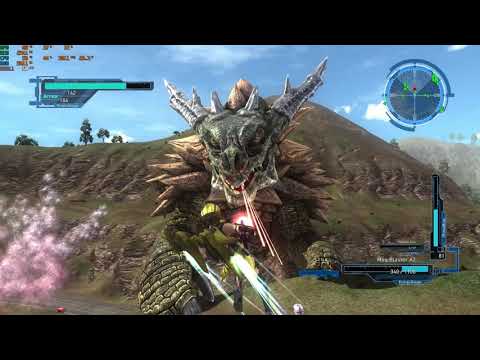 Earth Defense Force 5 - Mission 61 - Destroying Large Flying Saucers