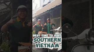 BEST TIME TO VISIT SOUTHERN VIETNAM #travel #weather #vietnam #motorbiketour #vespaagogo #shorts