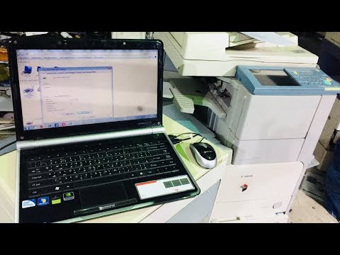 How to connect photocopy machine to computer