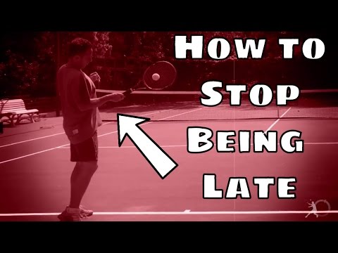 How to Stop Being Late on Your Groundstrokes | 2 Tips to Developing Timing, Power, and Accuracy
