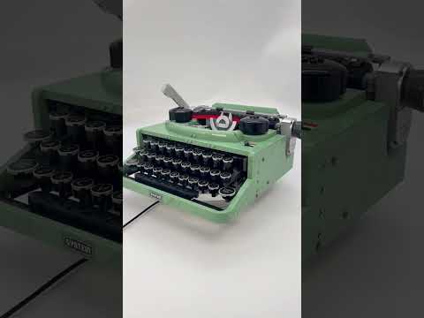 LEGO Ideas Typewriter Quick Review
