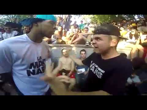 RÉPLICA INÉDITA  LA MAKINARIA VS JADO (BATALLÓN)- BATALLA RESUBIDA 2016