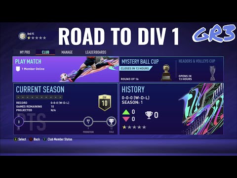 FIFA21 | Road to Division 1 with @TheBoyDei Part 3
