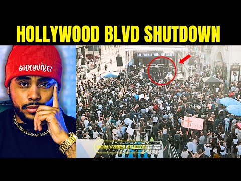 Jesus Rally Shuts Down Hollywood Blvd