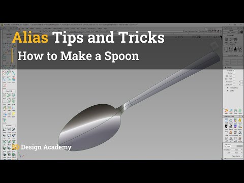 Alias Tips and Tricks 11 - How to Make a Spoon