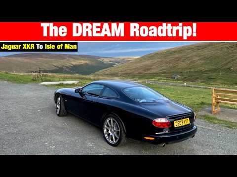 I Drove My DREAM Roadtrip In A V8 Jaguar XKR!