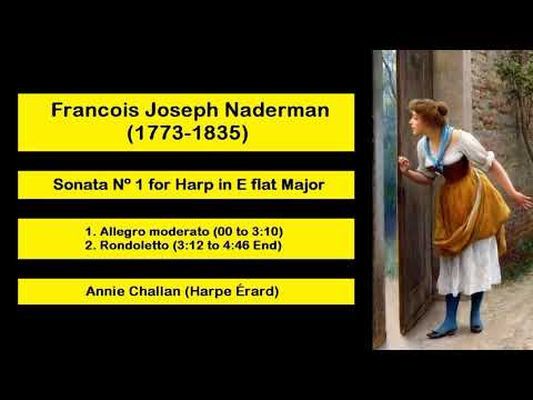 Francois Joseph Naderman (1773-1835) - Sonata Nº 1 for Harp in E flat Major