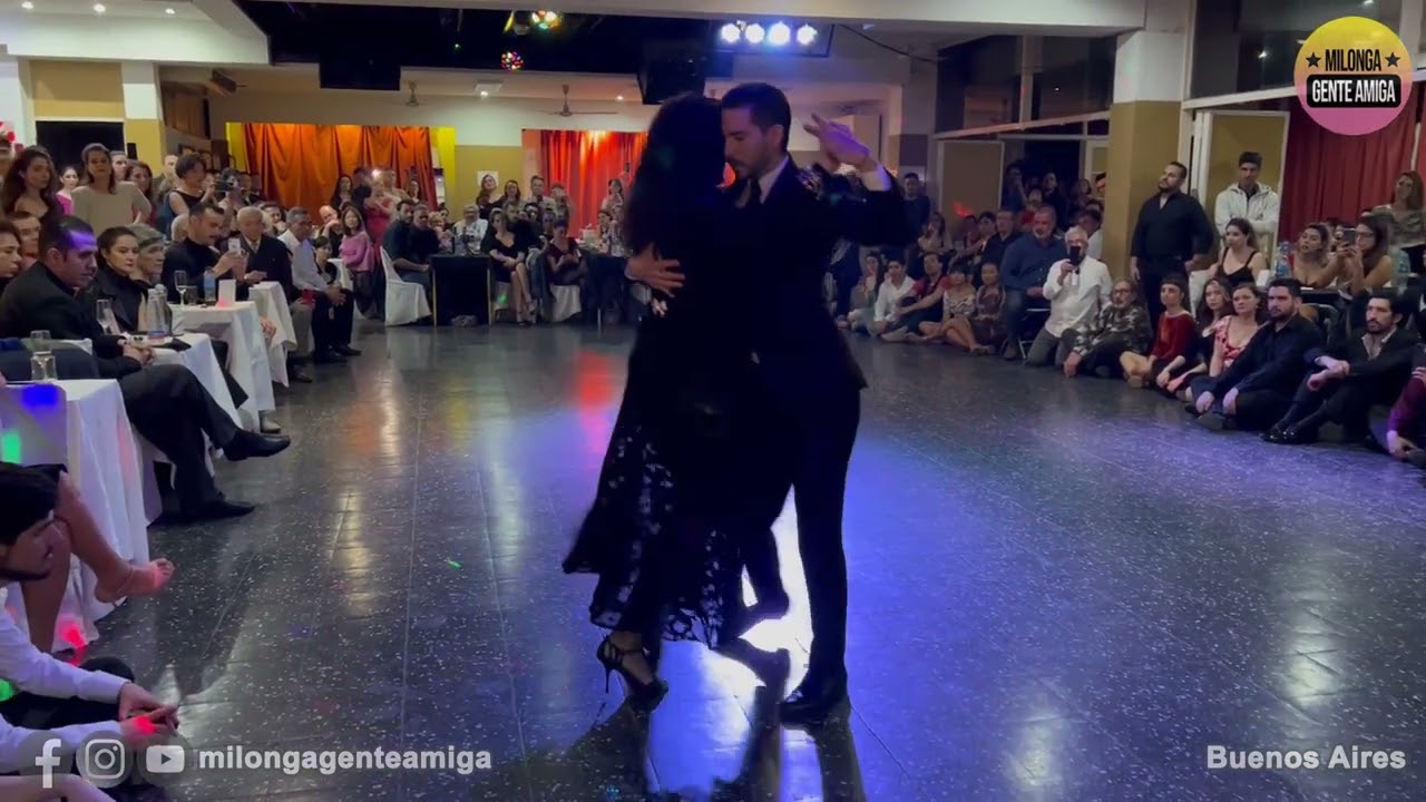 Marcela Durán y Dante Sanchez  - Milonga Gente Amiga -  2022 (1 de 3)