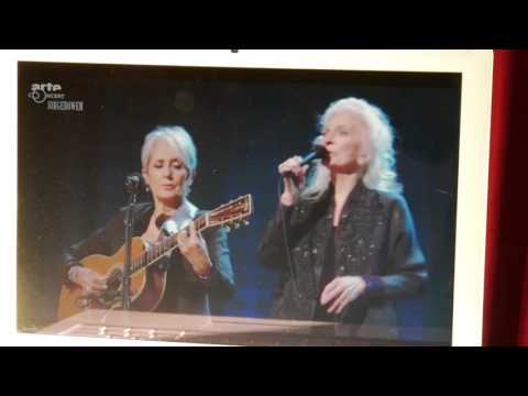 Joan Baez and Judy Collins-Diamonds and Rust at Joan's 75th Birthday