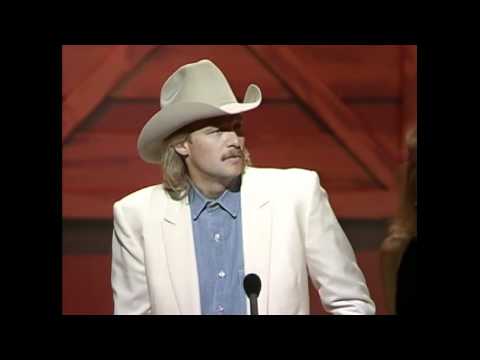 Alan Jackson Wins Top New Male Vocalist - ACM Awards 1991