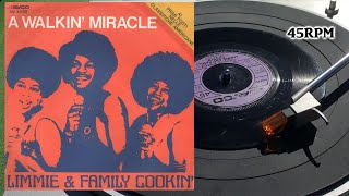 Limmie And Family Cookin' - A Walkin' Miracle, 1974, Avco - 6105 027, Vinyl, 7", 45 RPM, Single,