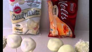 how to dip cake pops wilton candy v white chocolate melts How To Cook That Ann Reardon