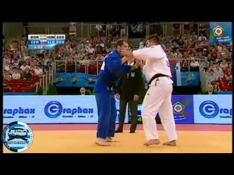 European Judo Championships Budapest 2013 Bronze o100kg BOR Barna (HUN) - CERAJ Matjaz (SLO)