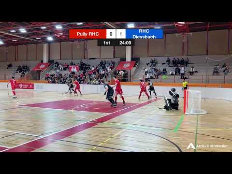 Pully RHC -RHC Diessbach // LNA Saison 2025-2026 // 25.10.2025 // Arnold-Reymond